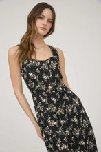 Load image into Gallery viewer, Floral Sleeveless Button-down Midi Dress