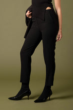 Load image into Gallery viewer, Stretch Waist High Straight Fit Dress Pants