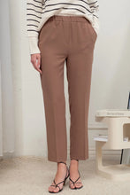 Load image into Gallery viewer, Stretch Waist High Straight Fit Dress Pants