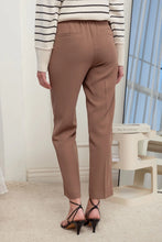 Load image into Gallery viewer, Stretch Waist High Straight Fit Dress Pants
