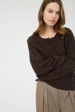 Load image into Gallery viewer, Raglan Long Sleeve Henley Knit Sweater