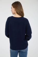 Load image into Gallery viewer, Raglan Long Sleeve Henley Knit Sweater