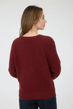 Load image into Gallery viewer, Raglan Long Sleeve Henley Knit Sweater