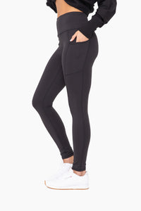 Sweetheart No Front Seam High waist Pocket Leggings