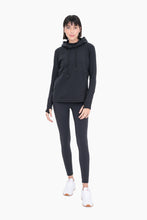 Load image into Gallery viewer, Boxy Active Essential Hoodie Pullover with Thumb Holes
