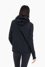 Load image into Gallery viewer, Boxy Active Essential Hoodie Pullover with Thumb Holes