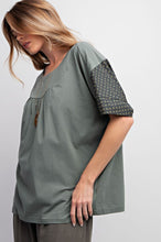 Load image into Gallery viewer, Cotton Jersey Loose Fit Top