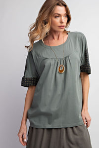 Cotton Jersey Loose Fit Top