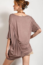 Load image into Gallery viewer, Loose Fit and Ruched Detailed Top