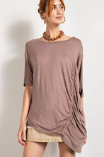 Load image into Gallery viewer, Loose Fit and Ruched Detailed Top