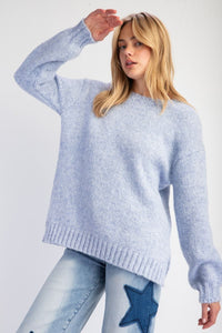 Long Sleeve Melangie Knit Sweater