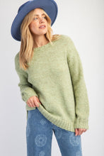 Load image into Gallery viewer, Long Sleeve Melangie Knit Sweater