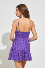 Load image into Gallery viewer, One Shoulder Flower Detail Dress