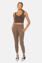 Load image into Gallery viewer, Cotton Blend Waffle Knit Jogger