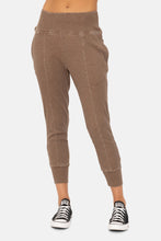 Load image into Gallery viewer, Cotton Blend Waffle Knit Jogger