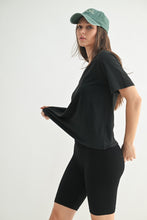 Load image into Gallery viewer, Pima Cotton Blend V-neck Tee
