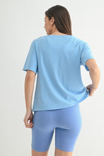 Load image into Gallery viewer, Pima Cotton Blend V-neck Tee