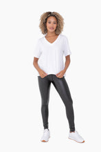 Load image into Gallery viewer, Pima Cotton Blend V-neck Tee