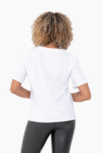 Load image into Gallery viewer, Pima Cotton Blend V-neck Tee