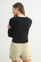 Load image into Gallery viewer, Organic Cotton Elegance Fit Long Sleeve Top