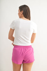 Organic Cotton V-neck Baby Tee