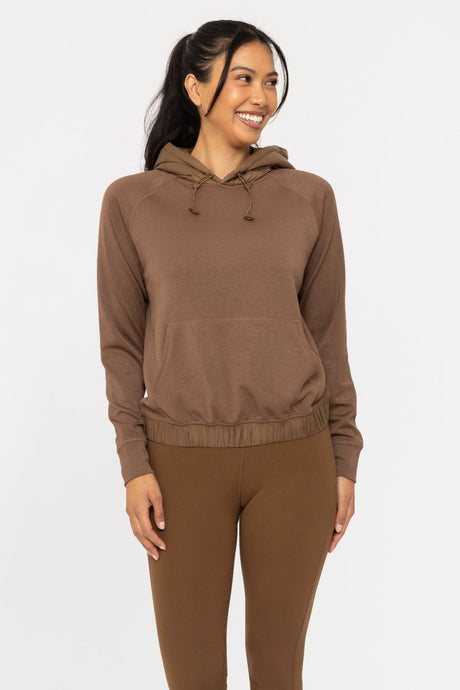 Modal Blend Pullover Hoodie
