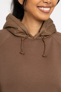 Modal Blend Pullover Hoodie