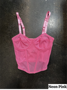 Mesh Corset Top