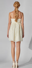 Load image into Gallery viewer, Textured Floral Sleeveless Babydoll Mini Dress