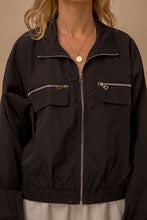 Load image into Gallery viewer, Zipper Detailed Front Crop Jacket