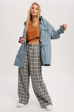 Load image into Gallery viewer, Plaid Over Wide Legged Pants