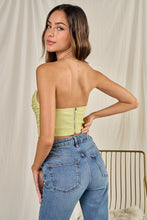 Load image into Gallery viewer, Bonning Detail Back Zipper Tube Top