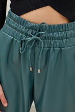 Load image into Gallery viewer, Smocked Waist PU Pants