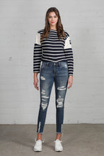 Load image into Gallery viewer, Mid Rise Ankle Skinny Jeans