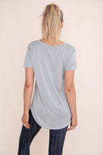 Load image into Gallery viewer, Essential Wave Side Tie Front Detail Top-Cement