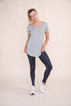 Load image into Gallery viewer, Essential Wave Side Tie Front Detail Top-Cement