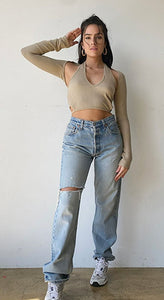 Bolero Combo Halter Top