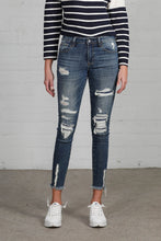 Load image into Gallery viewer, Mid Rise Ankle Skinny Jeans