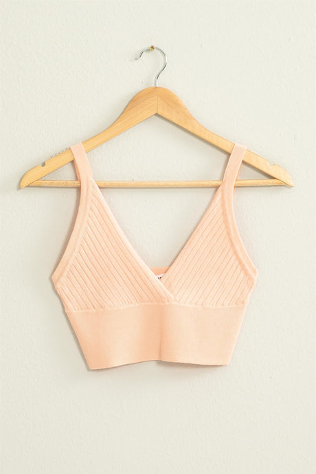 Banded Sweater Cami Top