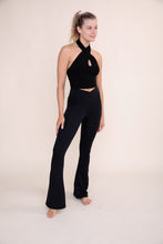 Load image into Gallery viewer, Ribbed Crisscross Halter Top