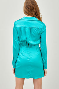 Wrap Side Tie Dress