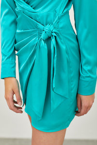 Wrap Side Tie Dress