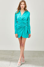 Load image into Gallery viewer, Wrap Side Tie Dress