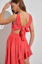 Load image into Gallery viewer, Side Cascading Dress