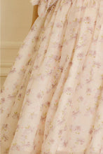 Load image into Gallery viewer, Roses Print Babydoll Mini Dress