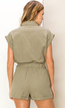 Load image into Gallery viewer, Sheer Attitude Button-Front Romper